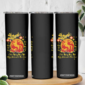 Vietnamese Lunar New Year 2026 Skinny Tumbler Chuc Mung Nam Moi Tet Holiday Horse Zodiac TS11 Print Your Wear