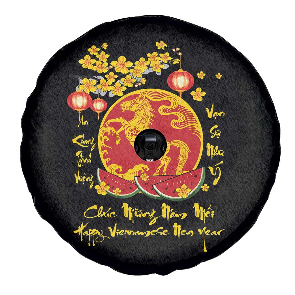 Vietnamese Lunar New Year 2026 Spare Tire Cover Chuc Mung Nam Moi Tet Holiday Horse Zodiac TS11 Print Your Wear