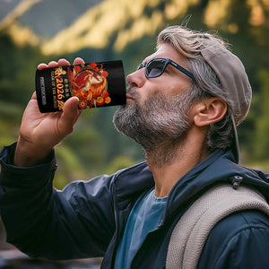 Year of The Fire Horse 4 in 1 Can Cooler Tumbler Funny Chinese Zodiac Lunar New Year 2026 TS11 Print Your Wear