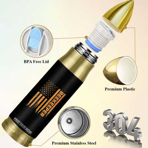 Beekeeping American Flag Honeycomb Honey Bees Beekeeper Bullet Tumbler TS11 Print Your Wear