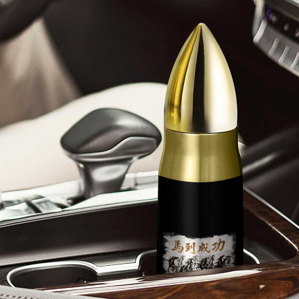 Year of The Horse 2026 Bullet Tumbler Happy New Year Gallop Of The 8 Horses TS11 Print Your Wear