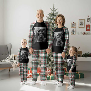 Funny Groundhog Selfie With Alien UFOs Weird Ground Hog Day Plaid Pajama Set TS11 Christmas Plaid Print Your Wear