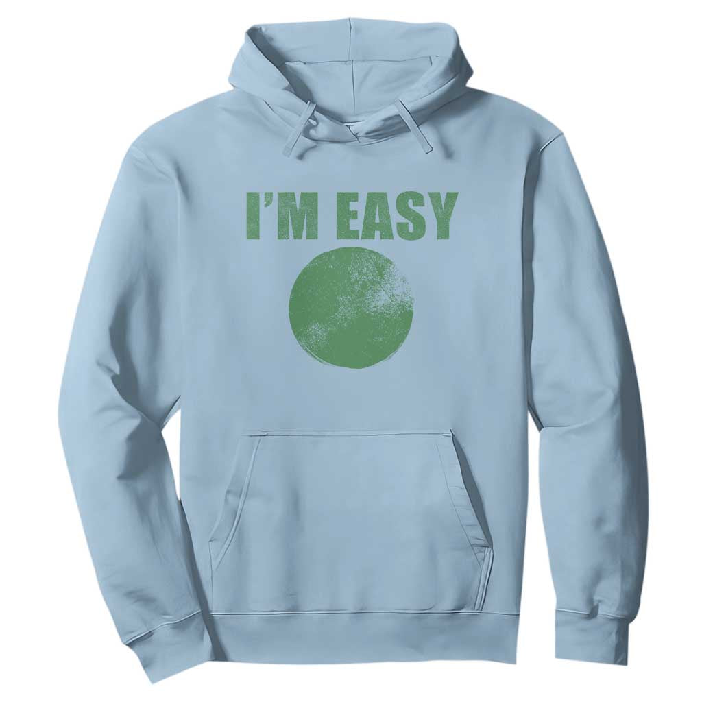 Funny I'm Easy Snowboard Ski Hoodie Green Circle Retro Mountain Sign TS11 Light Blue Print Your Wear