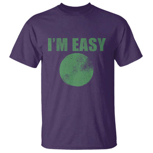 Funny I'm Easy Snowboard Ski T Shirt Green Circle Retro Mountain Sign TS11 Purple Print Your Wear