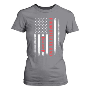 Promoted To Dad Est 2026 T Shirt For Women New Dad 2026 Baby Announcement TS11 Charcoal Print Your Wear