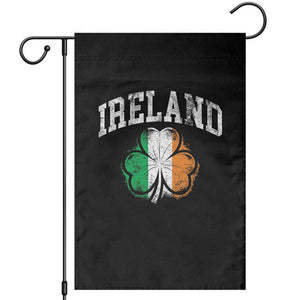 Irish Pride Garden Flag Ireland Shamrock Flag St Patricks Day TS11 Black Print Your Wear