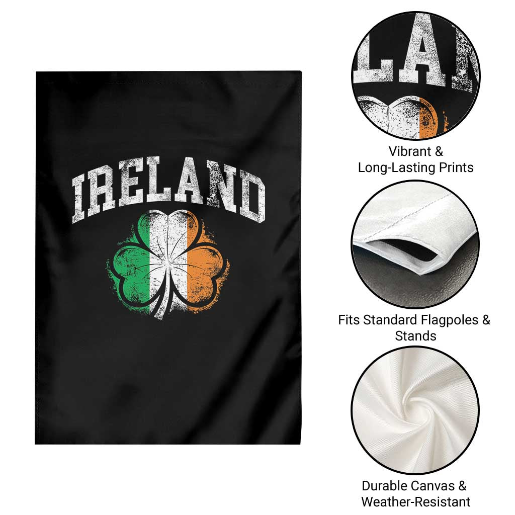 Irish Pride Garden Flag Ireland Shamrock Flag St Patricks Day TS11 Print Your Wear