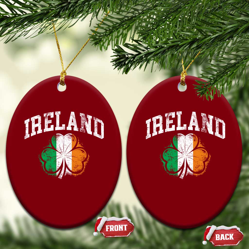 Irish Pride Ceramic Ornament Ireland Shamrock Flag St Patricks Day TS11 Print Your Wear