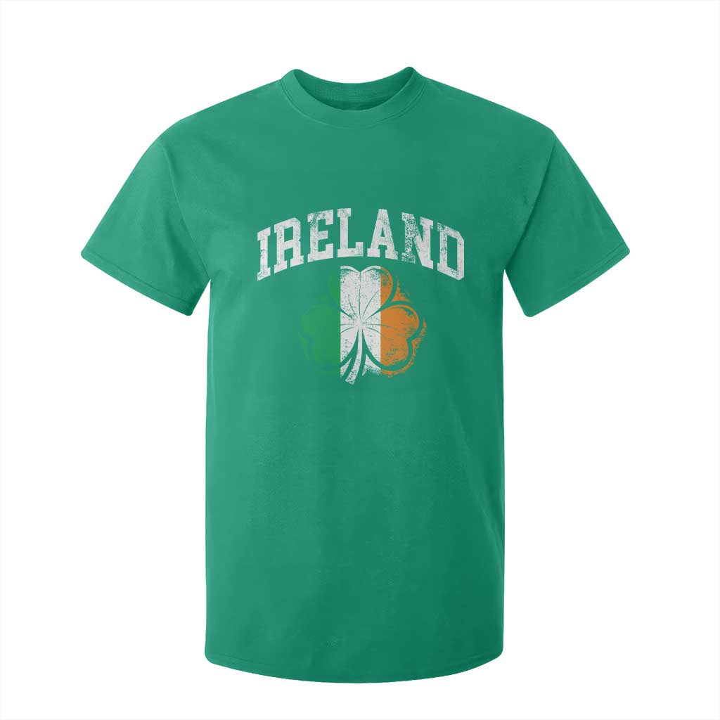 Irish Pride T Shirt For Kid Ireland Shamrock Flag St Patricks Day TS11 Irish Green Print Your Wear
