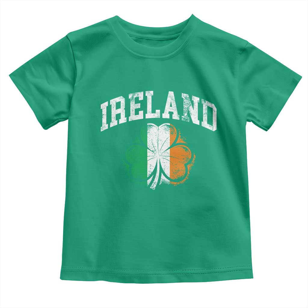 Irish Pride Toddler T Shirt Ireland Shamrock Flag St Patricks Day TS11 Irish Green Print Your Wear