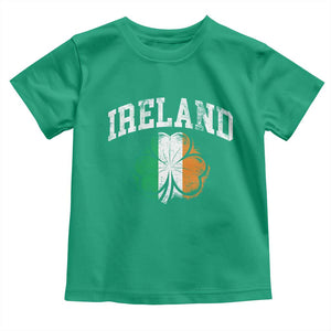Irish Pride Toddler T Shirt Ireland Shamrock Flag St Patricks Day TS11 Irish Green Print Your Wear