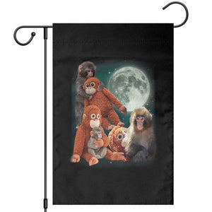 Baby Monkey Punch Garden Flag Three Punch Moon Orange Toy TS11 Black Print Your Wear