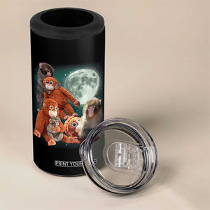Baby Monkey Punch 4 in 1 Can Cooler Tumbler Three Punch Moon Orange Toy TS11 Print Your Wear