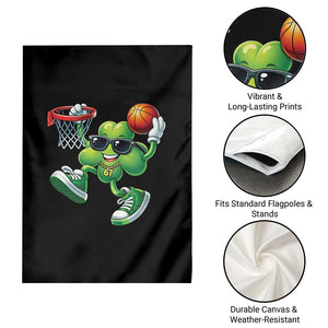 Funny 67 Meme Six Seven Basketball Shamrock St Patricks Day Garden Flag TS11 Print Your Wear