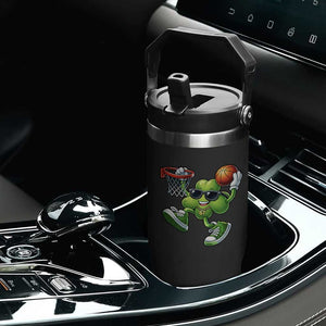 Funny 67 Meme Six Seven Basketball Shamrock St Patricks Day Flip Straw Tumbler TS11 Print Your Wear