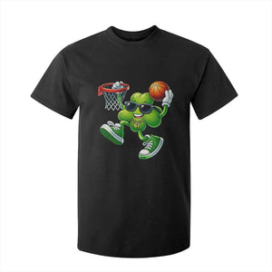 Funny 67 Meme Six Seven Basketball Shamrock St Patricks Day T Shirt For Kid TS11 Black Print Your Wear