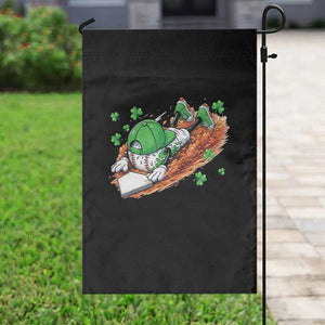 Funny Baseball St Patricks Day Home Plate Drip Garden Flag TS11 Print Your Wear