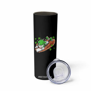 Funny Baseball St Patricks Day Home Plate Drip Skinny Tumbler TS11 Print Your Wear