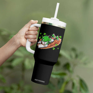 Funny Baseball St Patricks Day Home Plate Drip Tumbler With Handle TS11 Print Your Wear