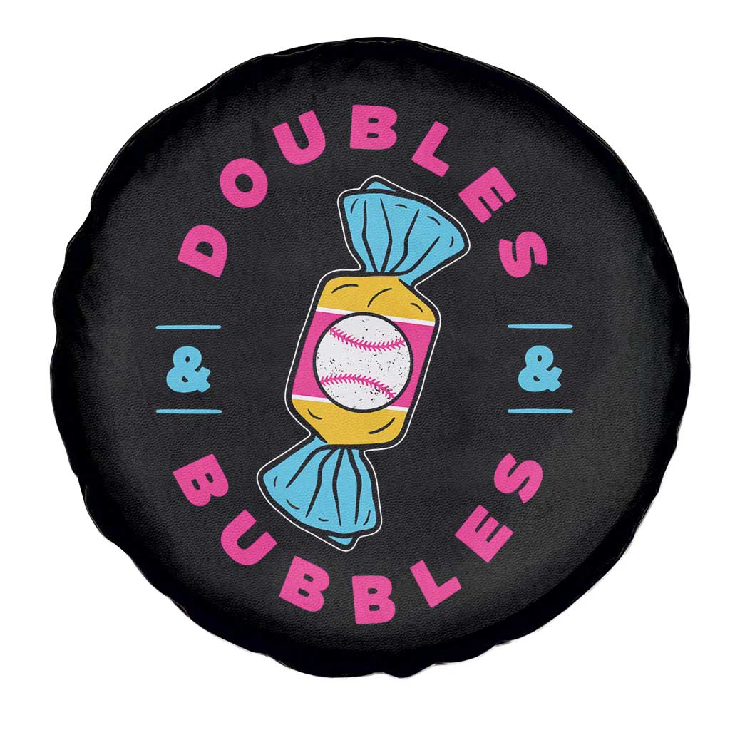 Doubles and Bubbles Baseball Candy Gum Spare Tire Cover TS11 Print Your Wear