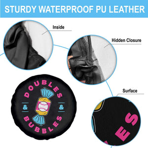 Doubles and Bubbles Baseball Candy Gum Spare Tire Cover TS11 Print Your Wear