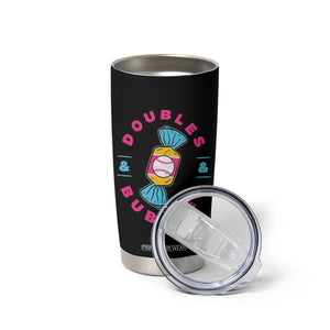 Doubles and Bubbles Baseball Candy Gum Tumbler Cup TS11 Print Your Wear