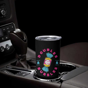 Doubles and Bubbles Baseball Candy Gum Tumbler Cup TS11 Print Your Wear