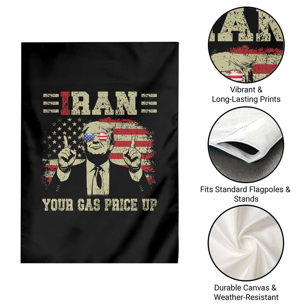 Iran Your Gas Price Up Garden Flag Funny Political Gas Station TS11 Print Your Wear