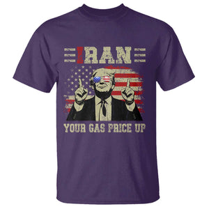 Iran Your Gas Price Up T Shirt Funny Political Gas Station TS11 Purple Print Your Wear