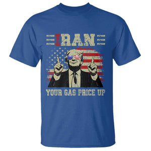 Iran Your Gas Price Up T Shirt Funny Political Gas Station TS11 Royal Blue Print Your Wear