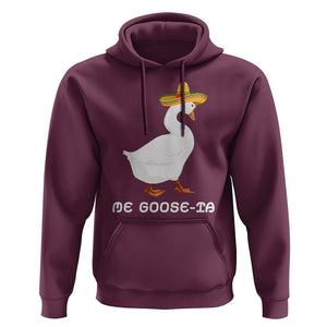 Funny Goose Cinco De Mayo Hoodie Me Goose - Ta TS11 Maroon Print Your Wear