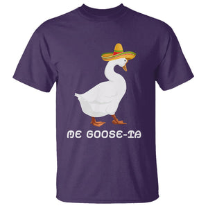 Funny Goose Cinco De Mayo T Shirt Me Goose - Ta TS11 Purple Print Your Wear