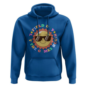 Field Day Hoodie Let The Games Begin Retro Groovy Smile Face Sunshine TS11 Royal Blue Print Your Wear
