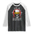 Funny I Am A Gen X-er Raglan Shirt So If You Dont Want Your Feeling Hurt Walk Away Vintage Skull TS11 Black White Print Your Wear