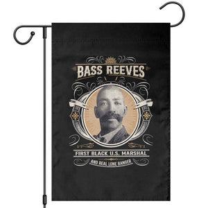 Bass Reeves First Black US Marshal And Real Lone Ranger Garden Flag African American Cowboy Legend TS11 Black Print Your Wear