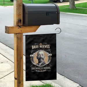 Bass Reeves First Black US Marshal And Real Lone Ranger Garden Flag African American Cowboy Legend TS11 Print Your Wear