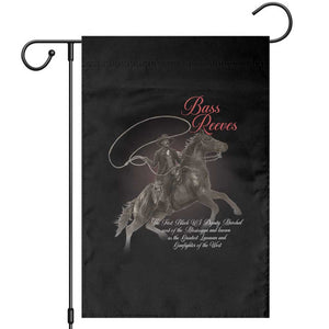 Bass Reeves Garden Flag African American Cowboy Marshal Black History Month TS11 Black Print Your Wear