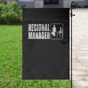 Regional Manager Garden Flag Funny Dad Baby Matching TS11 Print Your Wear