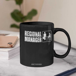 Regional Manager Coffee Mug Funny Dad Baby Matching TS11 Print Your Wear