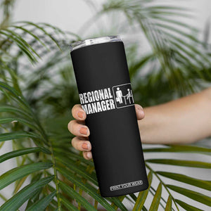 Regional Manager Skinny Tumbler Funny Dad Baby Matching TS11 Print Your Wear