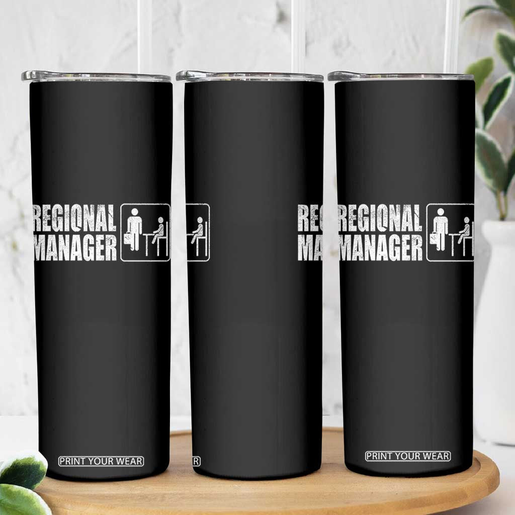 Regional Manager Skinny Tumbler Funny Dad Baby Matching TS11 Print Your Wear