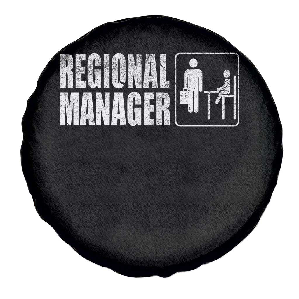 Regional Manager Spare Tire Cover Funny Dad Baby Matching TS11 Print Your Wear