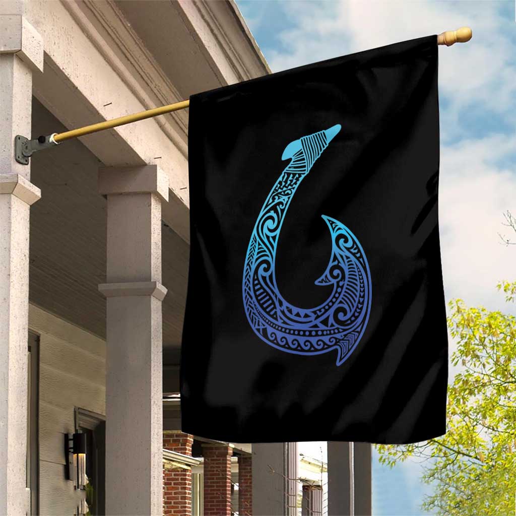 Tribal Makau Hawaiian Fish Hook Pacific Islander Hawaiian Garden Flag TS11 Print Your Wear