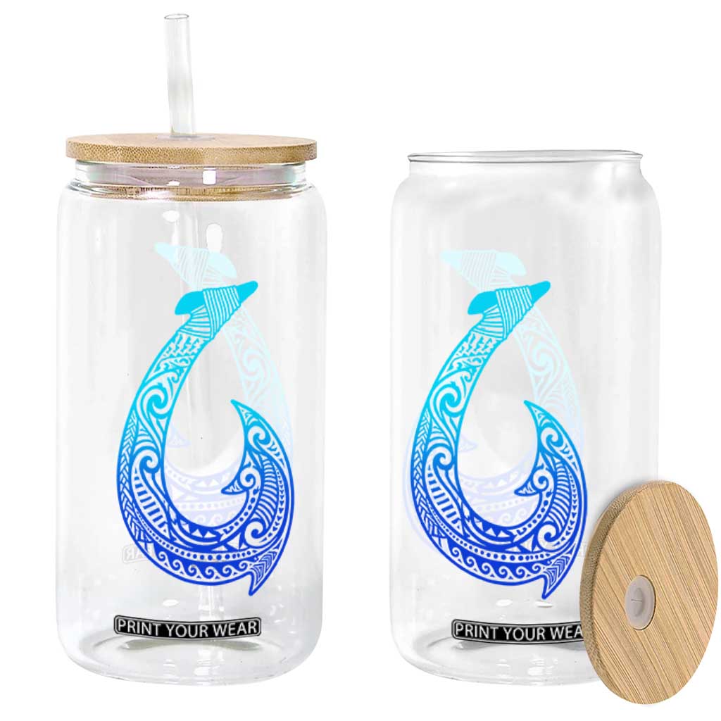 Tribal Makau Hawaiian Fish Hook Pacific Islander Hawaiian Glass Can TS11 Print Your Wear