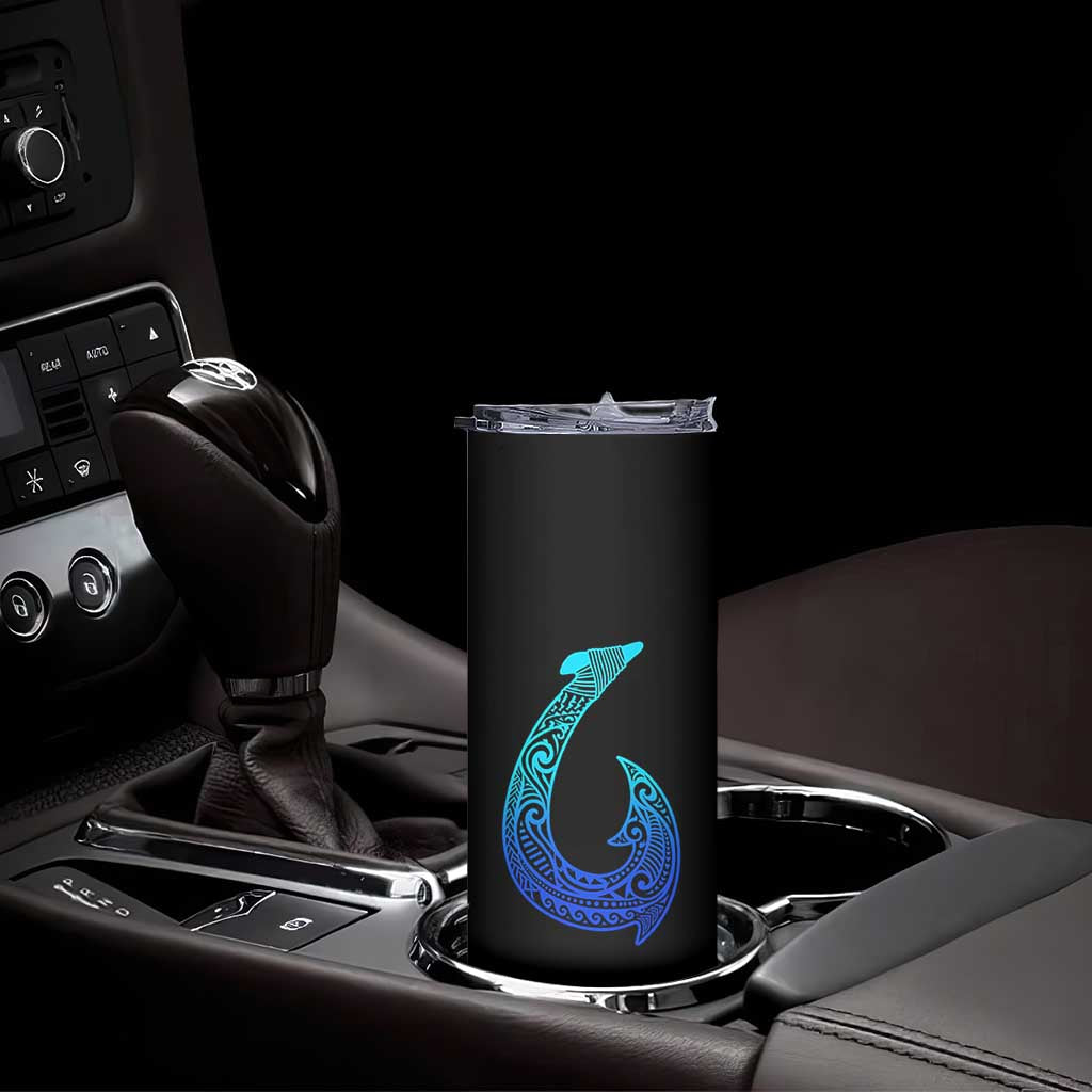 Tribal Makau Hawaiian Fish Hook Pacific Islander Hawaiian Skinny Tumbler TS11 Print Your Wear