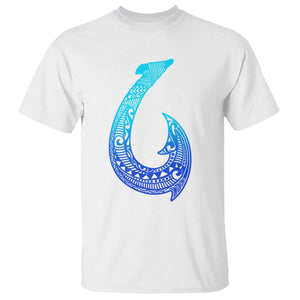 Tribal Makau Hawaiian Fish Hook Pacific Islander Hawaiian T Shirt TS11 White Print Your Wear