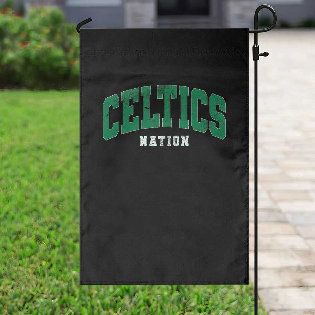 Celtic Nation Garden Flag Sports Varsity Aesthetic Letters Cap TS11 Print Your Wear