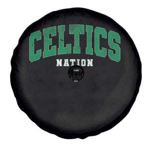 Celtic Nation Spare Tire Cover Sports Varsity Aesthetic Letters Cap TS11 Print Your Wear