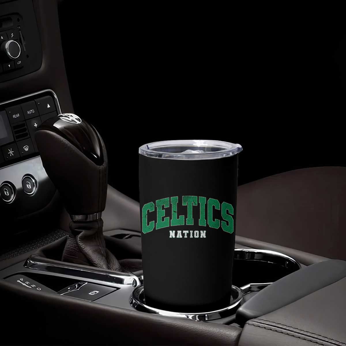 Celtic Nation Tumbler Cup Sports Varsity Aesthetic Letters Cap TS11 Print Your Wear