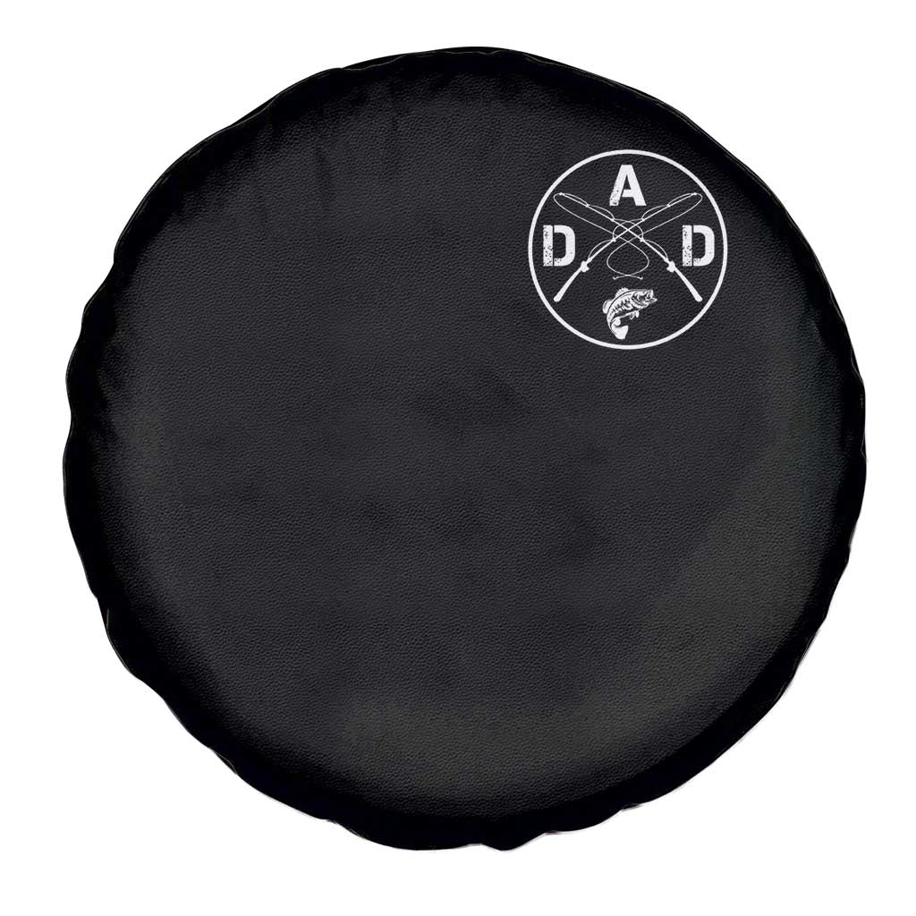 Fishing Dad Spare Tire Cover Fisherman Fish Lover Father's Day Gift TS11 Print Your Wear